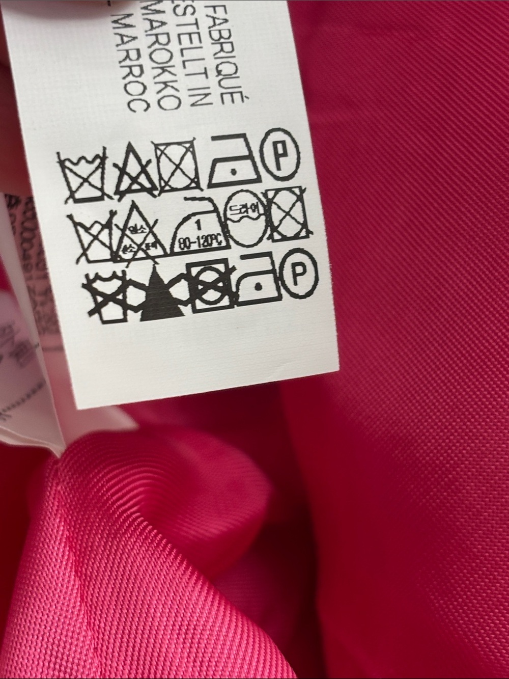 NWT Zara Bright Pink Tweed Blazer with Gold Buttons Small - Picture 12 of 12